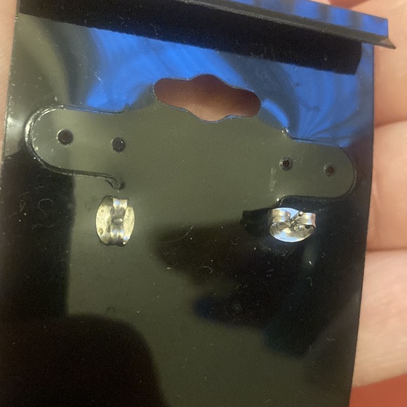 Dale Earnhardt NASCAR number 8 pierced earrings (also Kyle Busch in 2023) - Picture 3 of 3